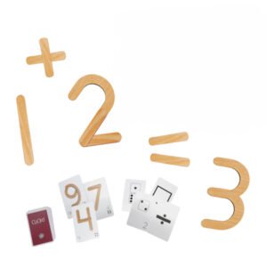 Matematinė dėžutė su magnetais (23 vnt.)