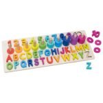 Medinė delionė - Jūrinis peizažas su stiklo akmenukais