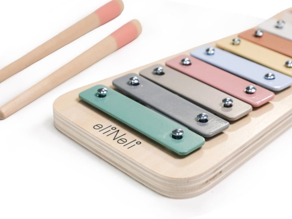 Medinis vaikiškas ksilofonas - Lapė