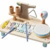 Muzikinis stalas vaikams su 5 instrumentais
