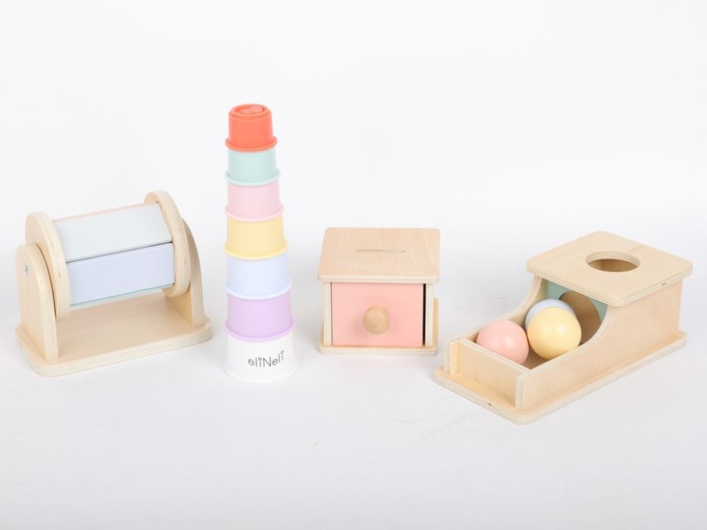 Montessori lavinamųjų žaislų rinkinys vaikams