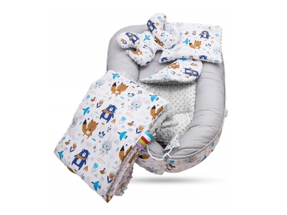 Lovytės komplektas - 7 dalių rinkinys "Boho gyvūnai"