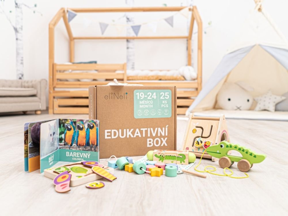 Edukacinė dėžutė 19-24 mėnesiams