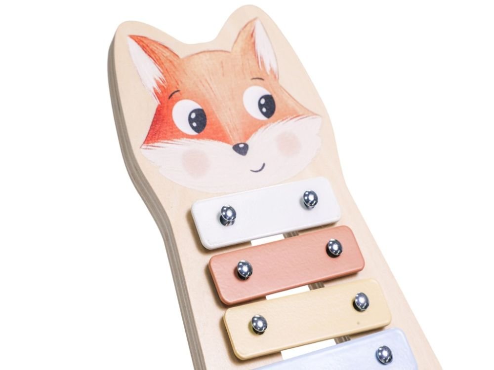 Medinis vaikiškas ksilofonas - Lapė