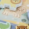 Dėlionė su gyvūnais iš zoologijos sodo