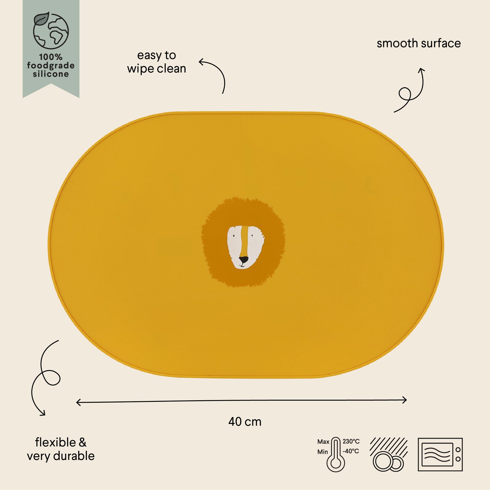 Trixie_96_431_9.jpg Silikoninis padėkliukas - Ponas Liūtas