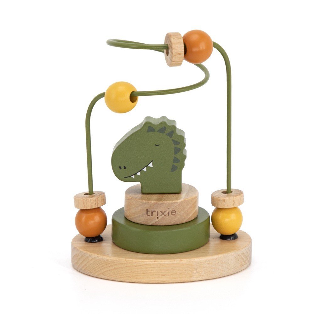 Medinis karoliukų labirintas – Dinozauras