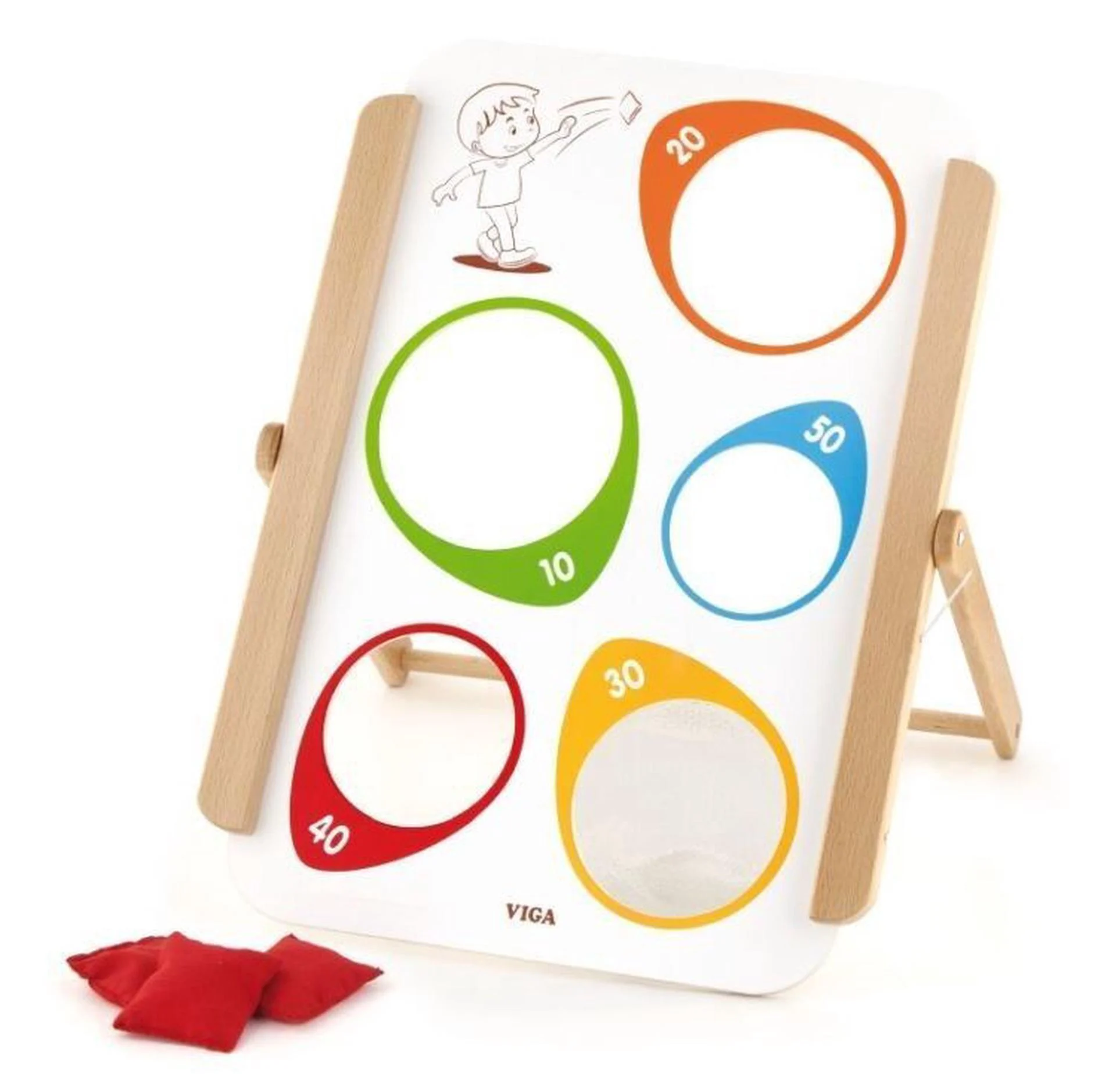 Mėtymas į taikinį - žaidimas vaikams