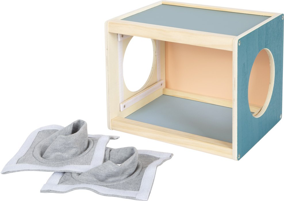 „Sensorinė jutimų dėžė“ – taktilinis žaidimas vaikams